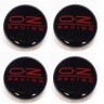 Заглушка литого диска OZ Racing 68/65/12 черный с красным