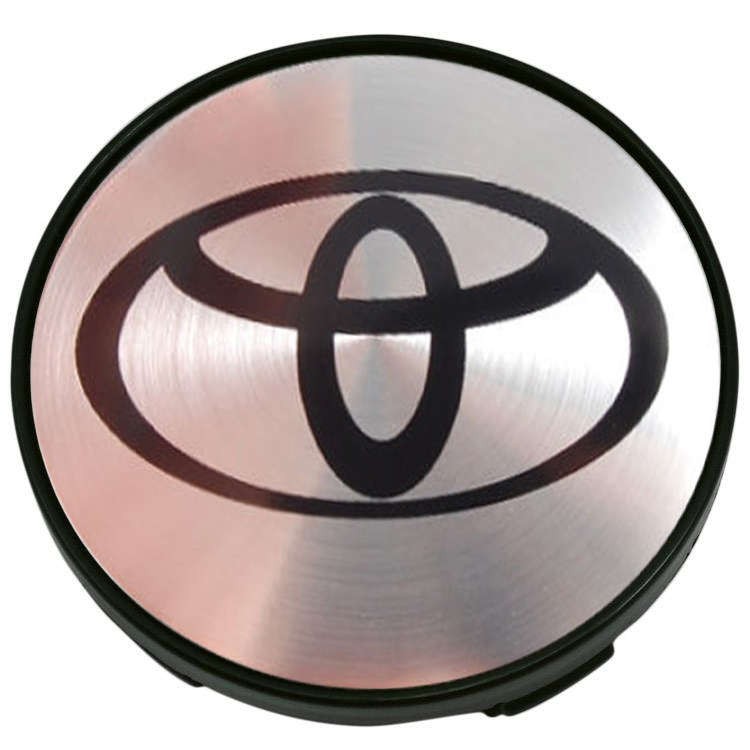 Колпачки на диски Toyota 60/56/9 black chrome