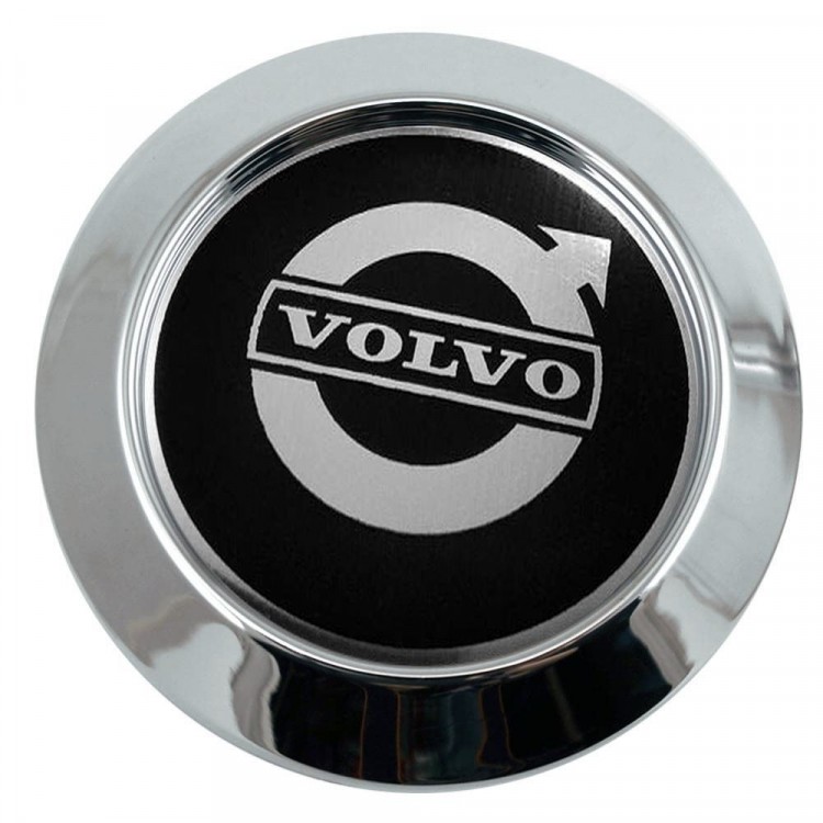 Колпачок ступичный Volvo (64/60/10) хром конусный