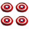 Колпачки на диски 62/56/8 со стикером Captain America