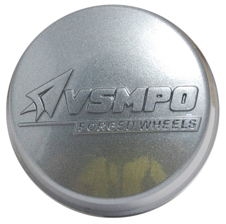 Колпачок для дискa VSMPO ВСМПО (74/71/9) графит без бортика   