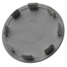 Колпачки в литые диски peugeot 63/55/6 silver/chrome