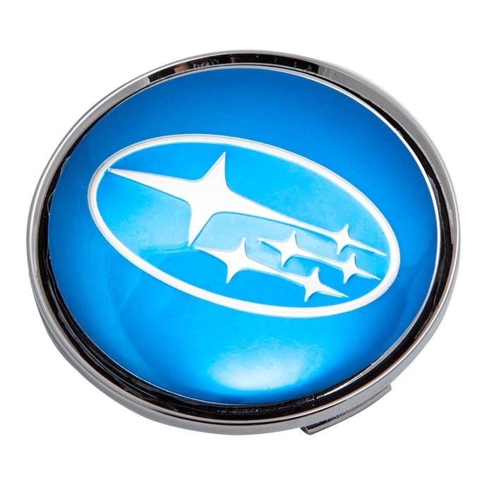 Колпачок на диск Subaru 59/50.5/9 синий
