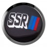 Заглушки для диска со стикером Speed Star Racing (64/60/6) черный 
