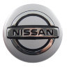 Колпачок на диски Nissan 59/56/10 серебро-черный league 
