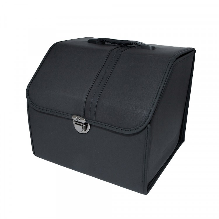 Органайзер в багажник черный с черной полосой OS-OM-BLBL