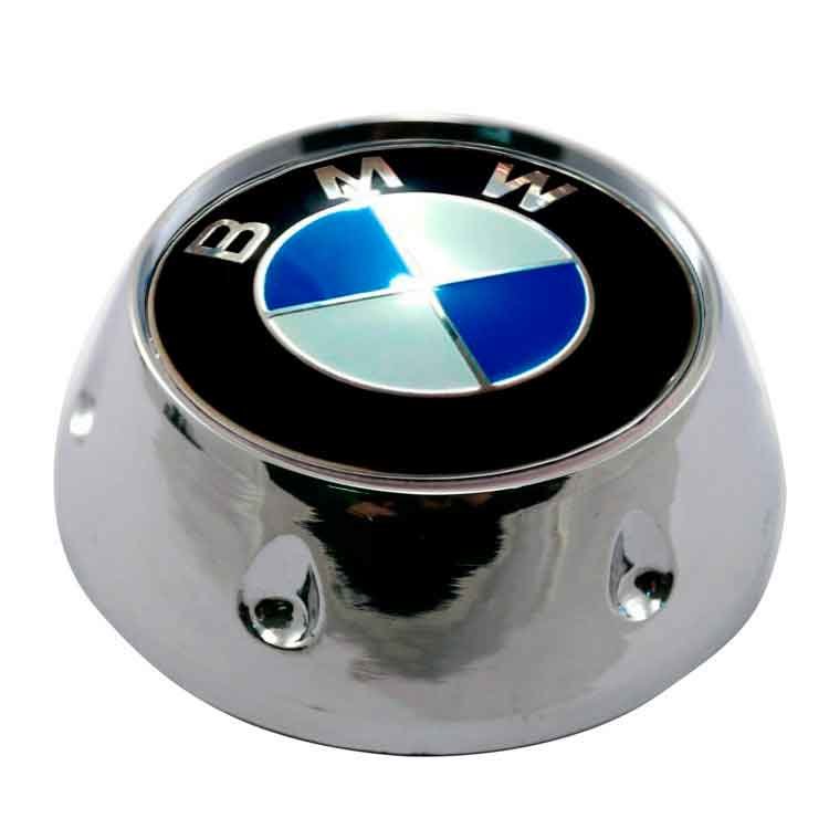 Колпак на диски КиК для BMW 62/55/6 конус хром