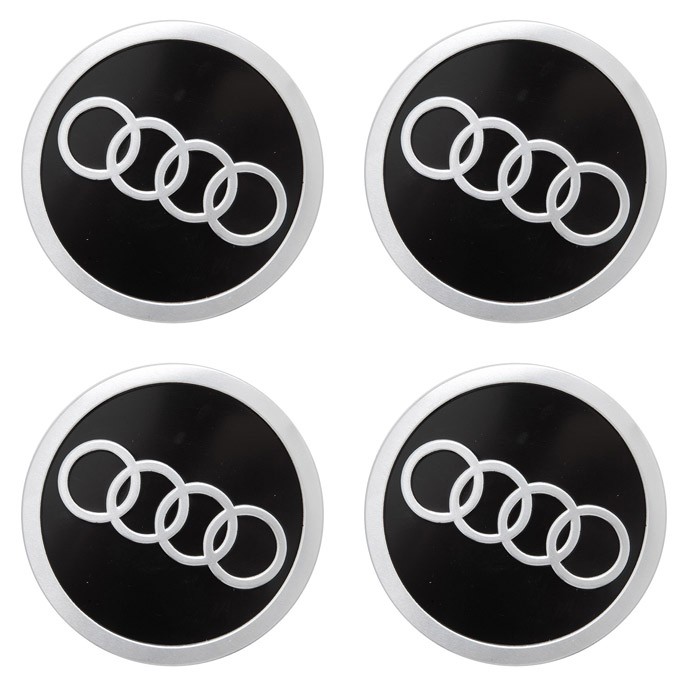Наклейки на диски Audi 90 мм (уцененные)