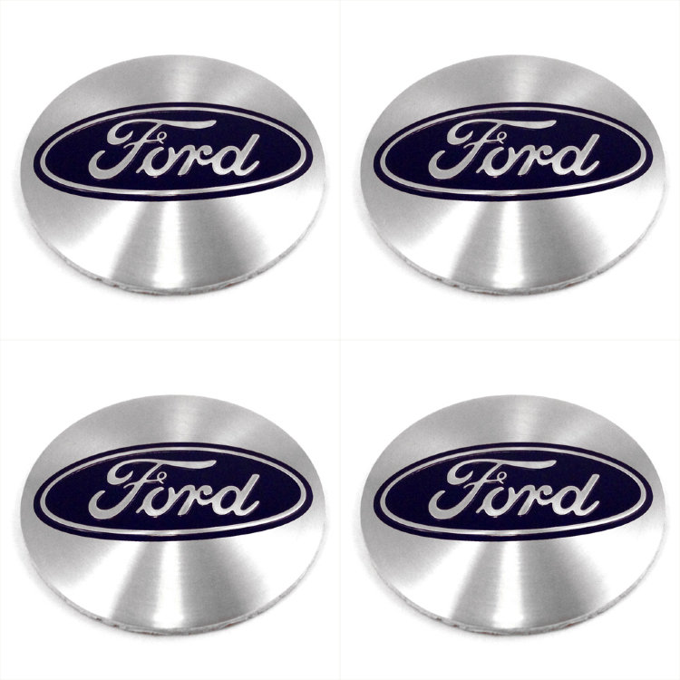 Наклейки на диски Ford steel сфера 54 мм
