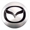Колпачок на диски СМК 58/54/10 с логотипом Mazda стальной