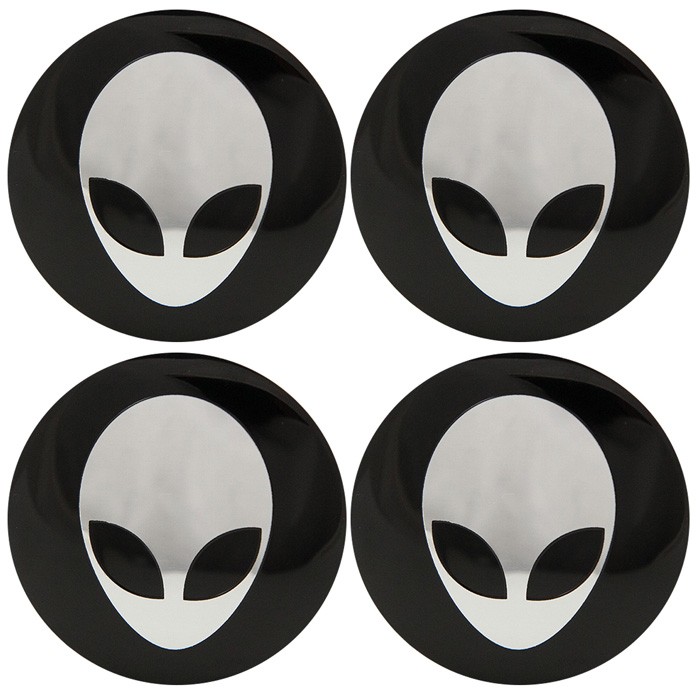 Наклейки на диски Alien сфера 56 мм 