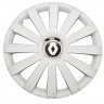 Колпаки колесные R17 Renault SPR Pro White Nylon