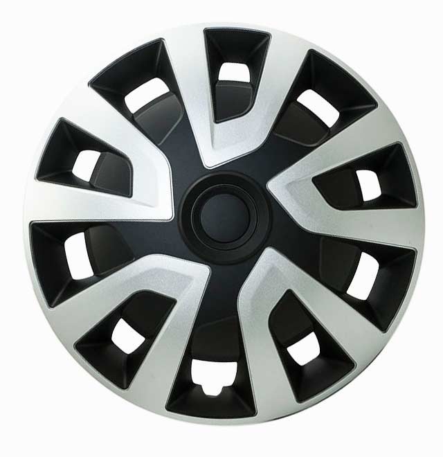 Колпаки колесные Revo BUS Silver-Black R15 