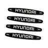 Наклейка на ручки Hyundai черные 