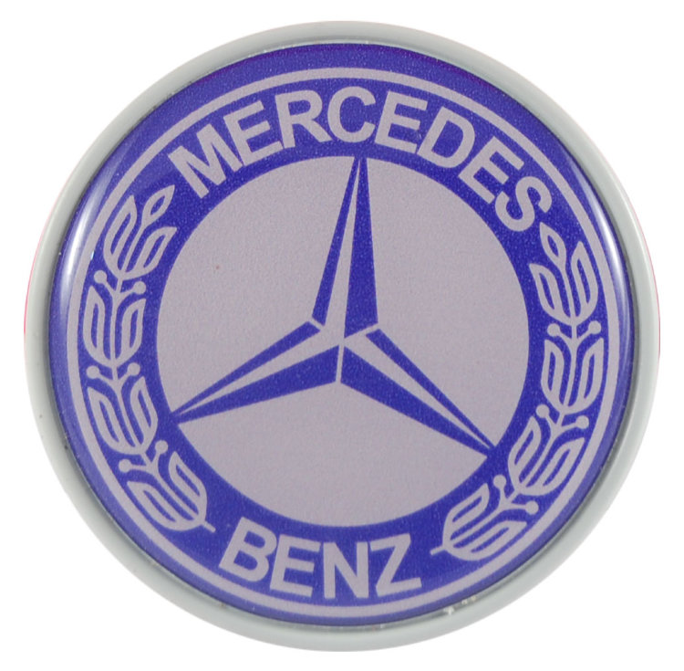 Колпачок на диски Mercedes 59/56/10 сине-белый league  