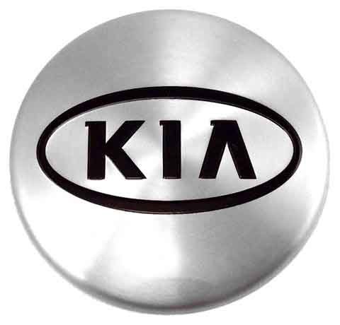 Колпачок на диски СМК 58/54/10 с логотипом KIA стальной