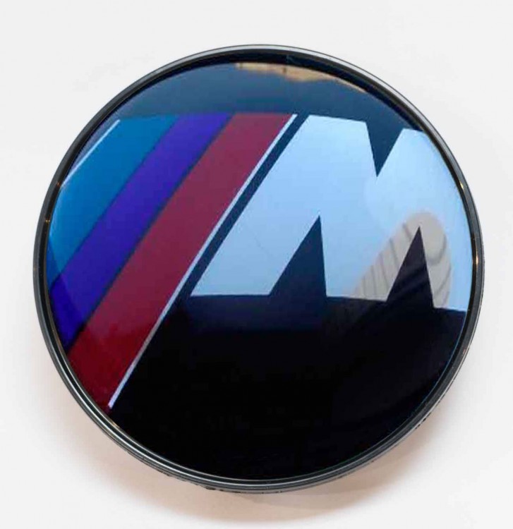 Заглушка литого диска BMW M 67/56/16 черный  