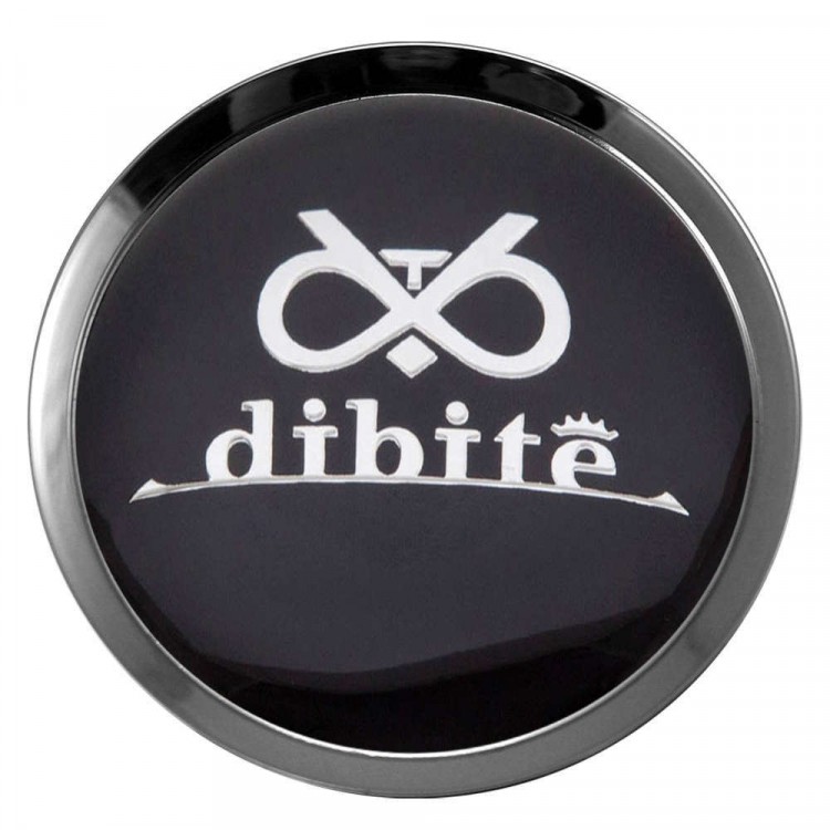 Заглушки для диска со стикером Dibite (64/60/6) черный  