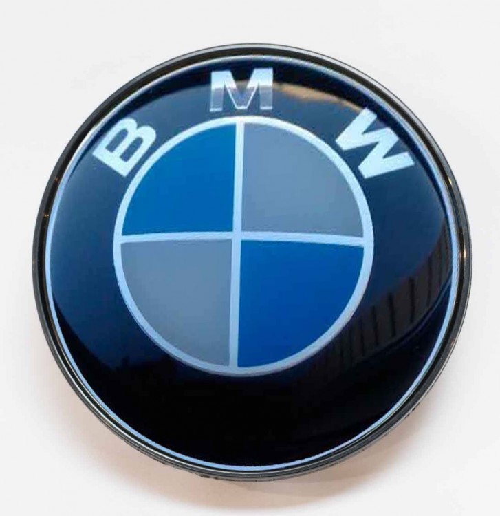 Заглушка литого диска BMW 67/56/16 черный  