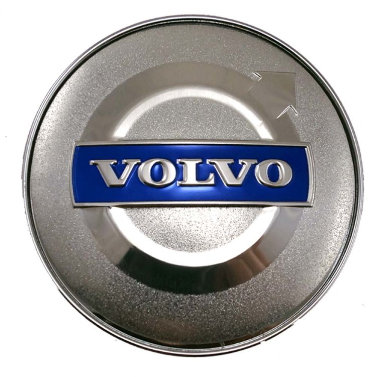 Хромированный колпачок на диски Volvo 60/56/9 