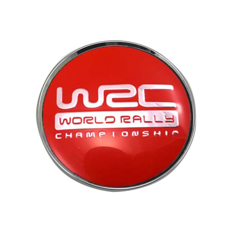 Колпачки на диски WRC 65/60/12 красный