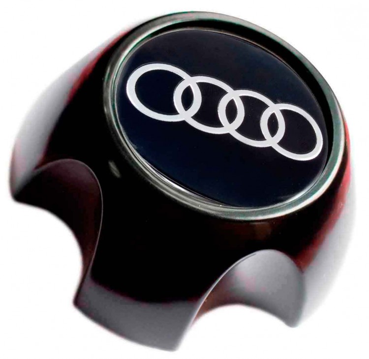 Заглушка диска Audi 110/96/11 черная