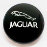 Заглушка литого диска Jaguar 68/65/12 черный