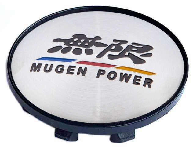 Колпачок на литые диски Mugen Power 58/50/11 хром/черный 