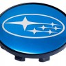 Колпачок на литые диски Subaru 58/50/11 синий 