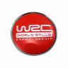 заглушка литого диска WRC (64/60/6) хром+красный