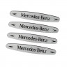 Наклейка на ручки Mercedes Benz светлые 