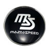 колпачки для дисков Mazdaspeed 60/56/9 black+chrome 