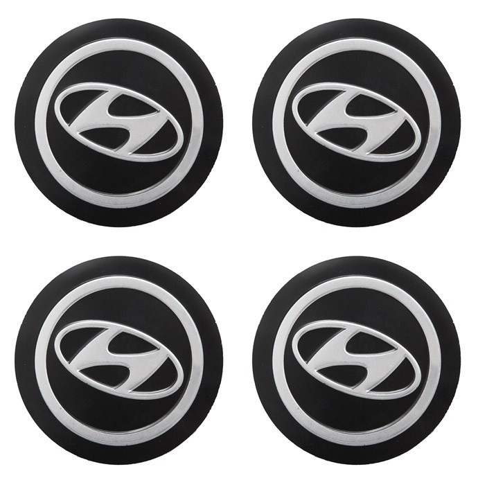 Наклейки на диски Hyundai 75 мм (уцененные)