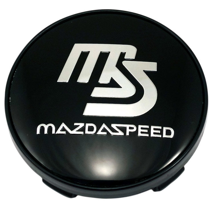 Заглушки для дисков с хромированной эмблемой Mazdaspeed 60/56/9 