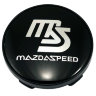 Колпачок в литой диск Mazdaspeed 60/56/9 black+chrome