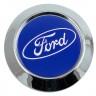Колпачок ступичный Ford (64/60/10) хром конусный