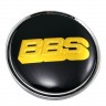 Колпачки на диски 62/56/8 со стикером BBS черный